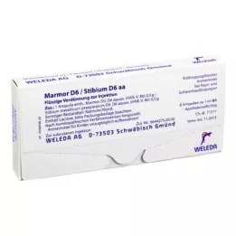 MARMOR D 6/Stibium D 6 aa ampul, 8X1 ml