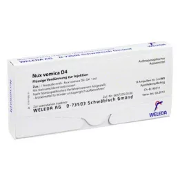 NUX VOMICA D 4 ampule, 8X1 ml