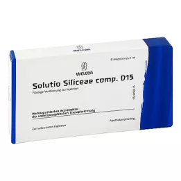 SOLUTIO SILICEAE komp.D 15 ampul, 8X1 ml