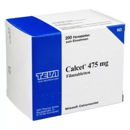 CALCET 475 mg filmsko obložene tablete, 200 kom