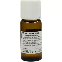 NUX VOMICA D 6 Razredčitev, 50 ml