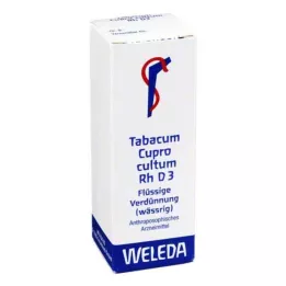 TABACUM CUPRO kultura Rh D 3 Razredčitev, 20 ml