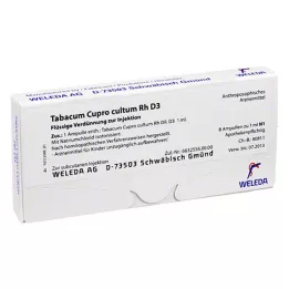 TABACUM CUPRO cultum Rh D 3 ampule, 8X1 ml