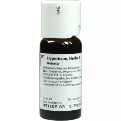 HYPERICUM HERBA Matična tinktura, 50 ml HYPERICUM HERBA Matična tinktura, 50 ml