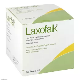 LAXOFALK 10 g prašek za pripravo raztopine za peroralno uporabo, 50 kos