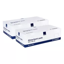SAUGKOMPRESSEN nesterilno 20x40 cm 400 g/m, 2X50 kos