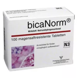 BICANORM gastrorezistentne tablete, 100 kos