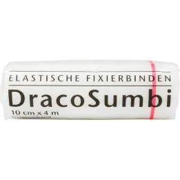 Dracosumbi fiksirni povoj 10 cm x 4 m bel, 1 kos