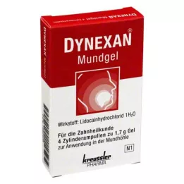 DYNEXAN Gel za ustni valj, ampule, 4X1,7 g