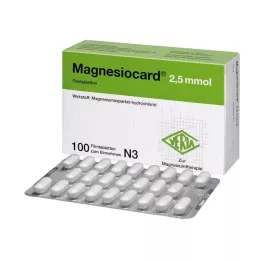 MAGNESIOCARD 2,5 mmol filmsko obložene tablete, 100 kom