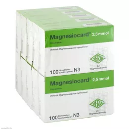 MAGNESIOCARD 2,5 mmol filmsko obložene tablete, 10X100 kom