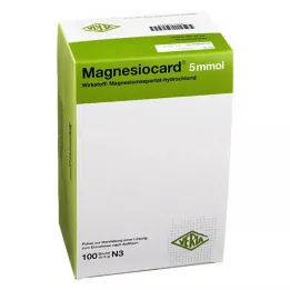 MAGNESIOCARD 5 mmol prašek za peroralno raztopino, 100 kos