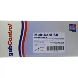 DROGENTEST Multi 6 AMP-BZD-COC-MOP-MTD-THC Test, 1 kos