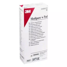 MEDIPORE Plus Pad 3571E sterilna obloga za rane, 25 kos