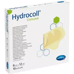 HYDROCOLL konkavna obloga za rane 8x12 cm, 10 kom
