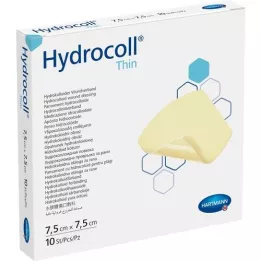 HYDROCOLL tanka obloga za rane 7,5x7,5 cm, 10 kom