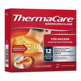 THERMACARE Blazinice za vrat/rame za lajšanje bolečin, 2 kosa