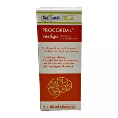 PROCORDAL mešanica za vrtoglavico, 50 ml
