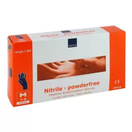 NITRIL Rokavice brez pospeševalnika, brez pudra srednje, 100 kos