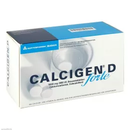 CALCIGEN D forte 1000 mg/880 I.E. šumeče tablete, 100 kom