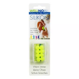 WELLNOISE Ušesni čepki za otroke blister, 4X2 kos