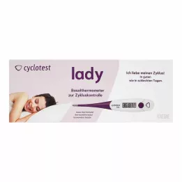 CYCLOTEST ženski bazalni termometer, 1 kos