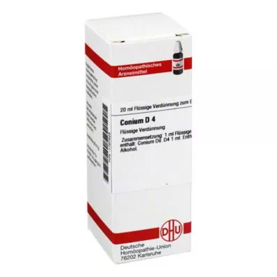 CONIUM D 4 Razredčitev, 20 ml CONIUM D 4 Razredčitev, 20 ml