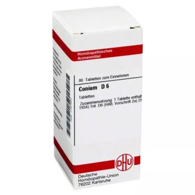 CONIUM D 6 tablet, 80 kos CONIUM D 6 tablet, 80 kos