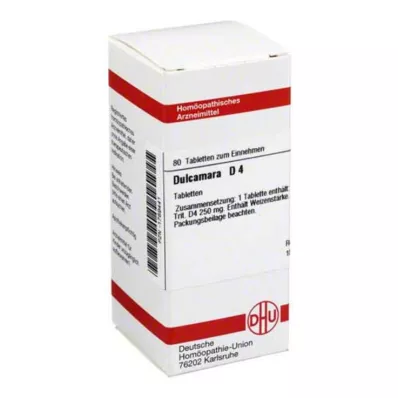 DULCAMARA D 4 tablete, 80 kos DULCAMARA D 4 tablete, 80 kos