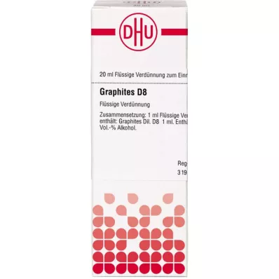 GRAPHITES D 8 Razredčitev, 20 ml GRAPHITES D 8 Razredčitev, 20 ml