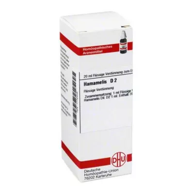 HAMAMELIS D 2 Razredčitev, 20 ml