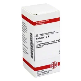 LACHESIS D 8 tablet, 80 kos