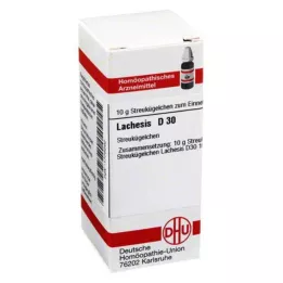 LACHESIS D 30 Globuli, 10 g