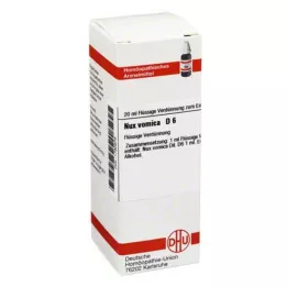 NUX VOMICA D 6 Razredčitev, 20 ml
