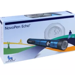 NOVOPEN Echo injekcijska naprava modra, 1 kos