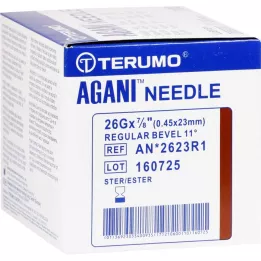 AGANI Kanila 26 G 23 mm rjava, 100 kos