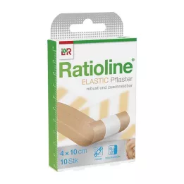 RATIOLINE elastična obloga za rane 4 cm x 1 m, 1 kos