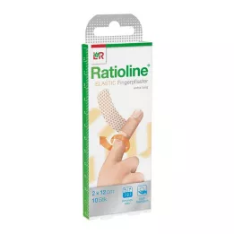 RATIOLINE elastični povoj za prste 2x12 cm, 10 kos