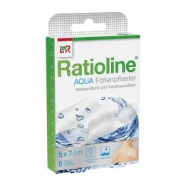 RATIOLINE aqua tuš omet 5x7 cm, 5 kos
