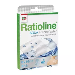 RATIOLINE aqua tuš omet 8x10 cm, 5 kos