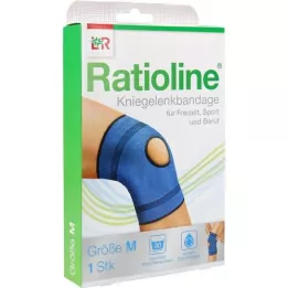 RATIOLINE aktivni povoj za kolenski sklep velikost M, 1 kos