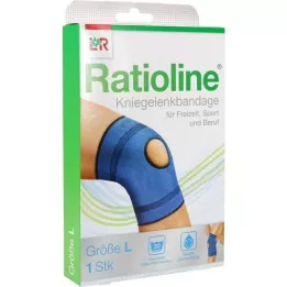 RATIOLINE bandaža za aktivni kolenski sklep velikost L, 1 kos