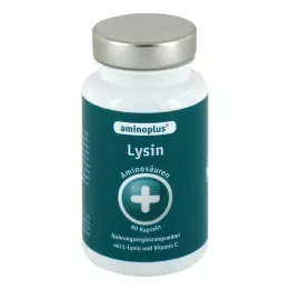 AMINOPLUS Lizin plus vitamin C kapsule, 60 kos