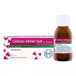 CETIRIZIN HEXAL Sok za alergije, 75 ml