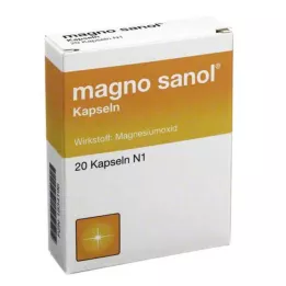 MAGNO SANOL kapsule, 20 kos