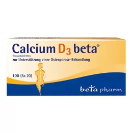 CALCIUM D3 beta šumeče tablete, 100 kos
