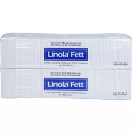 LINOLA mastna smetana, 2X250 g