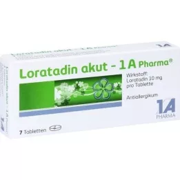 LORATADIN akut-1A Pharma tablete, 7 kos