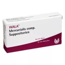 MERCURIALIS COMP.supozitoriji, 10x2 g