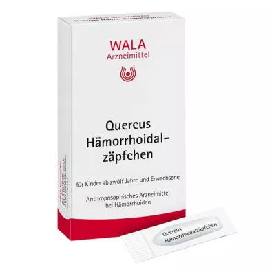 QUERCUS SVEČKE ZA HEMOROIDE, 10X2 g QUERCUS SVEČKE ZA HEMOROIDE, 10X2 g